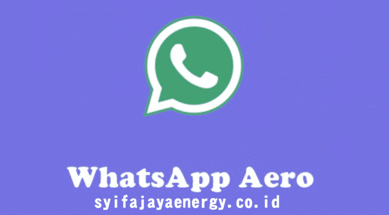 Download whatsapp aero terbaru 2022