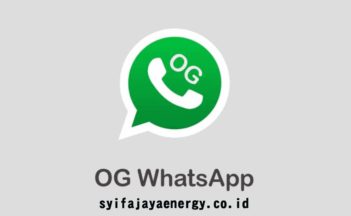 OG WhatsApp (OG WA) Versi Premium (Update) 2022. 